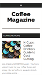 Mobile Screenshot of coffeemagazine.com